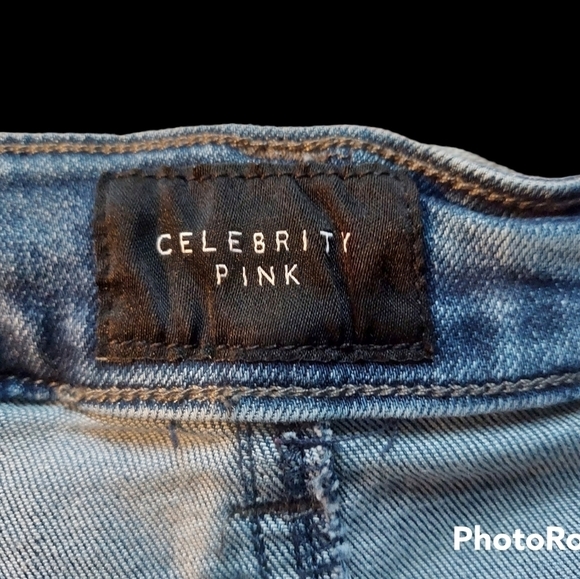 Celebrity Pink Jean Shorts - Picture 3 of 6